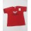 Camiseta roja unisex